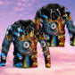 Billiard Fire Style Art – 3D Hoodie