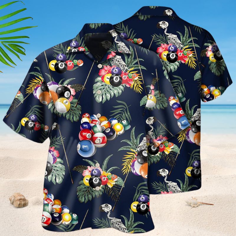 Billiard Tropical Style – Hawaiian Shirt