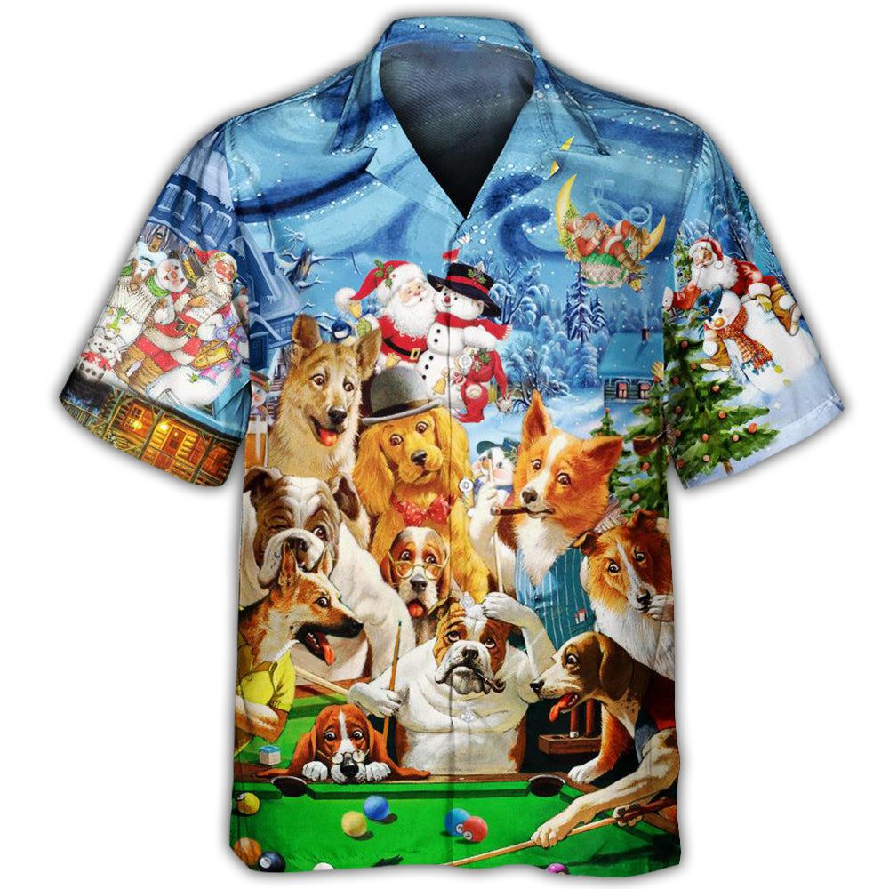 Billiard Vintage Dogs Style – Hawaiian Shirt