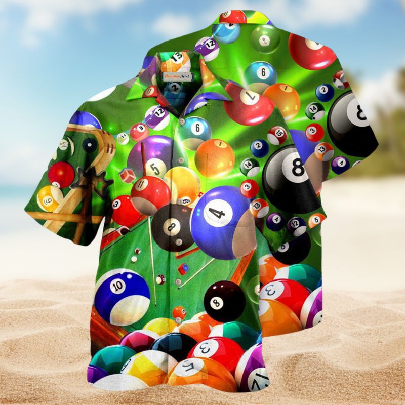 Billiard Where’s The Cue Ball Going – Hawaiian Shirt