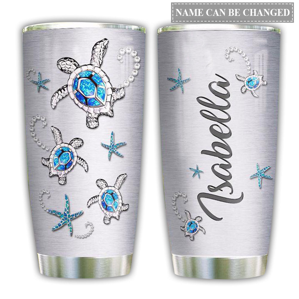Turtle Lover Ocean Personalized 20 Oz Tumbler