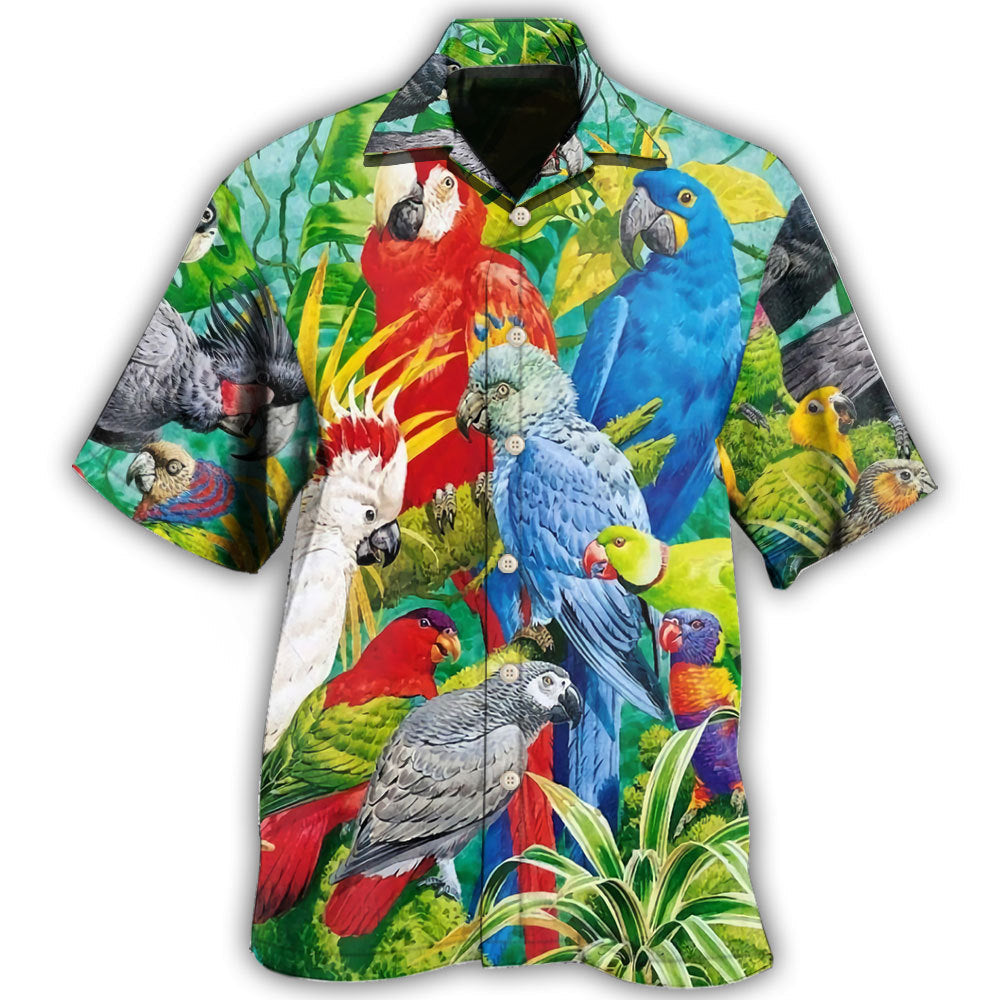 Parrots Tropical Summer - Hawaiian Shirt
