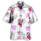 LGBT Bisexual Pride Tropical Leaf Design – Hawaiian Shirt