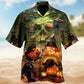 Black Cat Halloween Luck Edition – Hawaiian Shirt