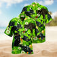 Black Cats Love Green Limited Edition – Hawaiian Shirt