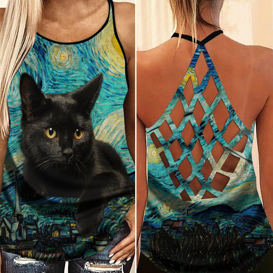 Black Cat Amazing Style Limited Edition 10 – Hollow Tank Top