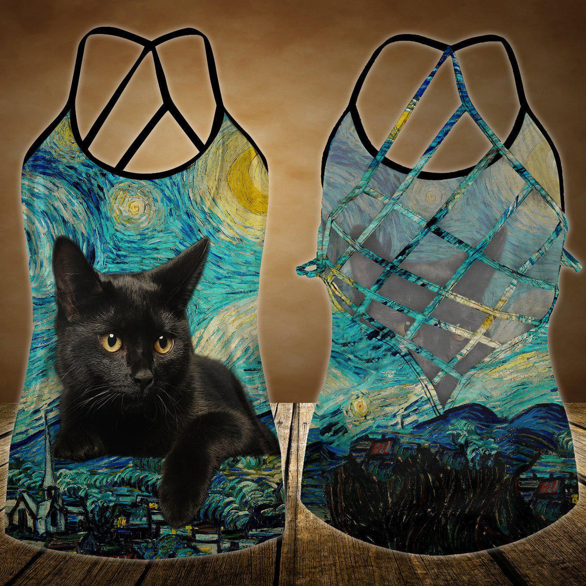 Black Cat Amazing Style Limited Edition 10 – Hollow Tank Top