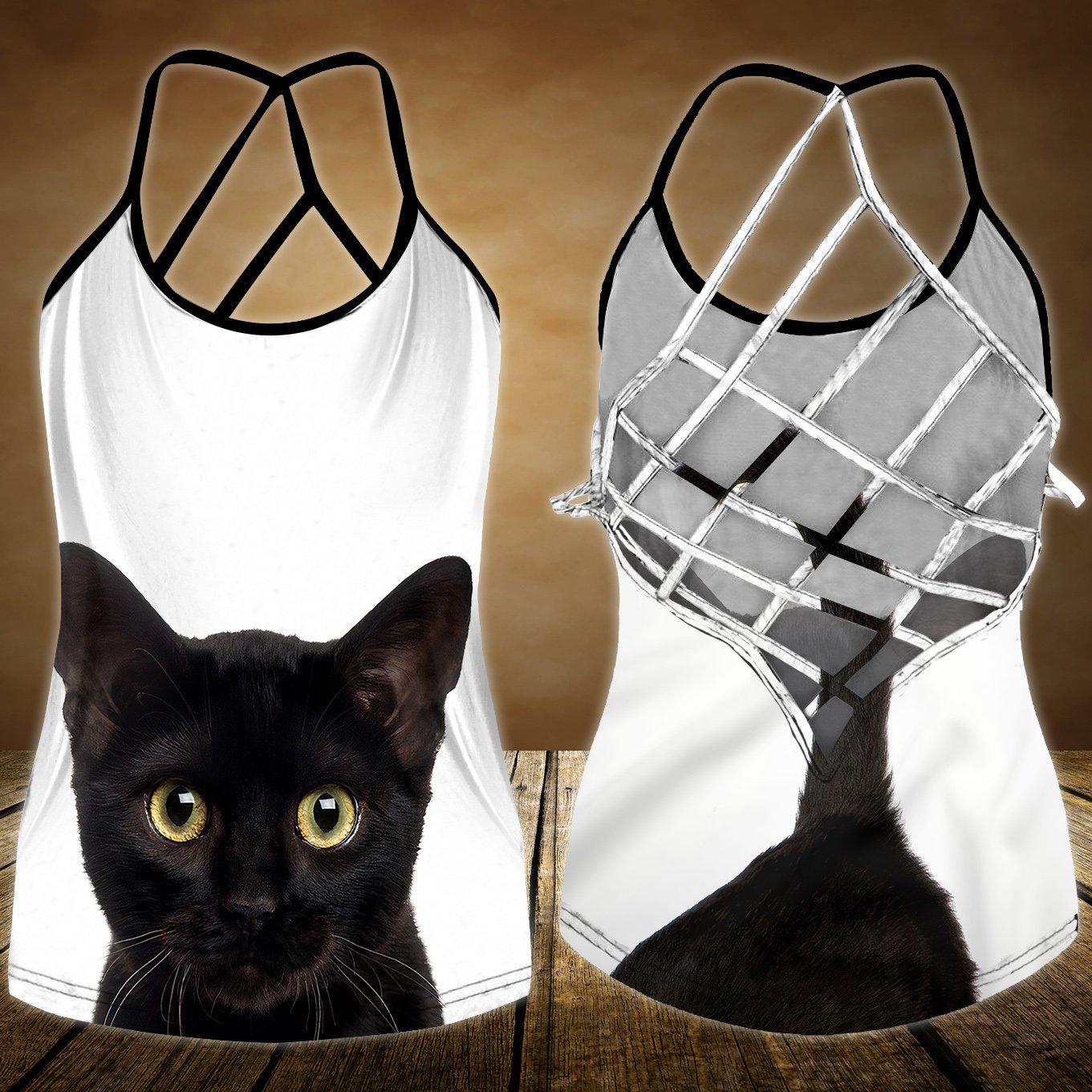 Black Cat Amazing Style Limited Edition 2 – Hollow Tank Top