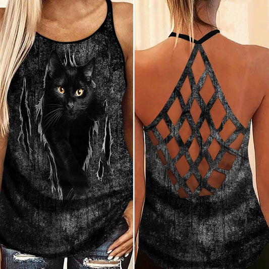 Black Cat Amazing Style Limited Edition 3 – Hollow Tank Top