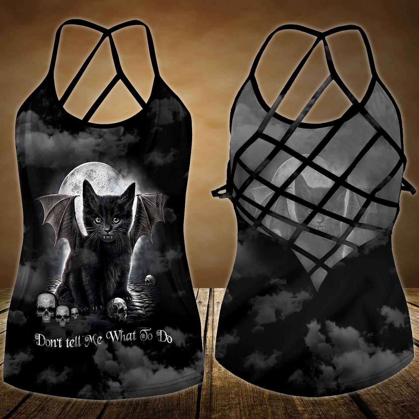 Black Cat Amazing Style Limited Edition 5 – Hollow Tank Top