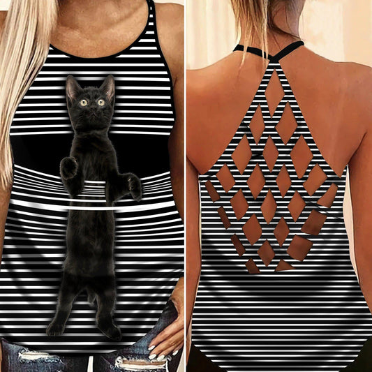 Black Cat Amazing Style Limited Edition 6 – Hollow Tank Top