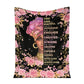 Black Woman God Says You Are African American 50 x 60 Inch Flannel Blanket For Cozy Bedroom And Sofa Decor
