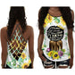 Black Woman Love Peace Strong Identity Edition – Hollow Tank Top