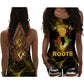 Black Woman Love Peace My Roots Heritage Edition – Hollow Tank Top