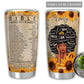 Black Woman Faith Personalized 20 Oz Tumbler For Coffee Travel And Daily Use