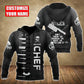 Black Chef Personalized Style - 3D Hoodie3