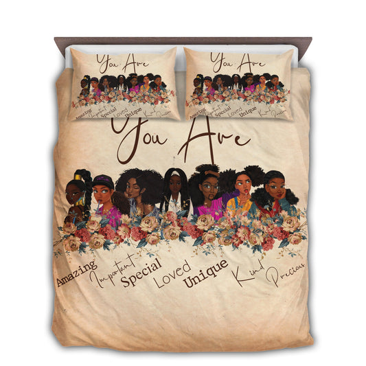 Inspirational Black Woman Bedding Cover For Cozy Bedroom Decor