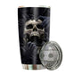 Black Skull Strong 20 Oz Tumbler For Coffee Travel And Daily Use