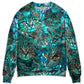 Blue Colorful Cat Art Lover – Sweater - Ugly Christmas Sweater
