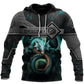 Halloween Horse Art – 3D Hoodie
