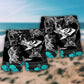 Blue Ocean Shark Pattern – Beach Short