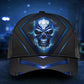 Skull Blue Pattern Style – Classic Cap