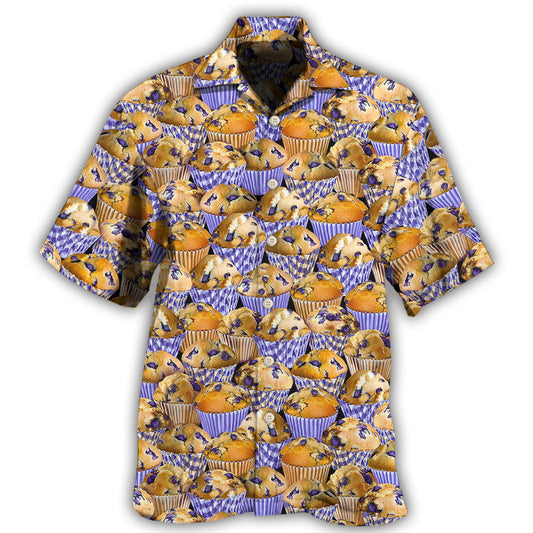 Blueberry Cake Baking Lover - Hawaiian Shirt