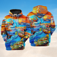 Boat Bygone Days Harbor Art – 3D Hoodie