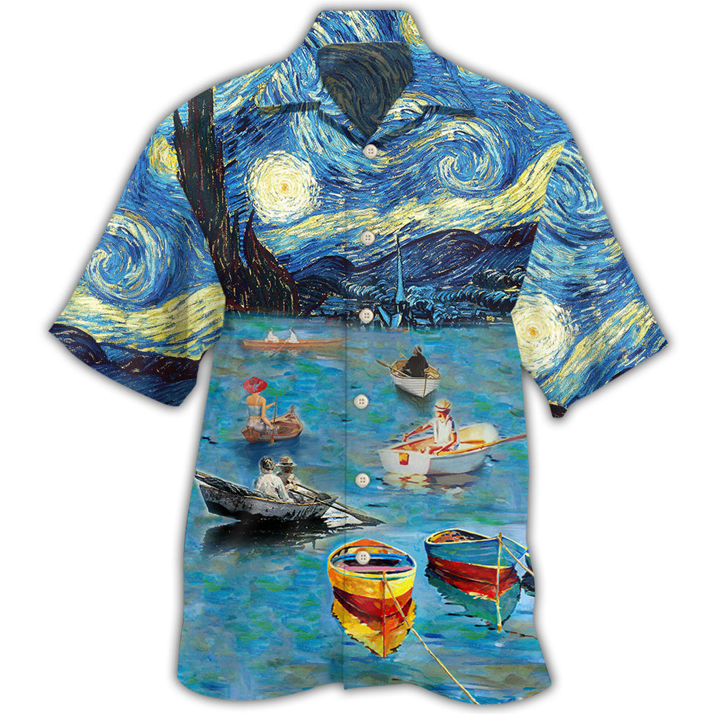 Boat Mysterious Sky Style – Hawaiian Shirt