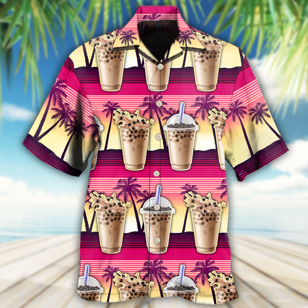 Boba Tea Summer Fun - Hawaiian Shirt