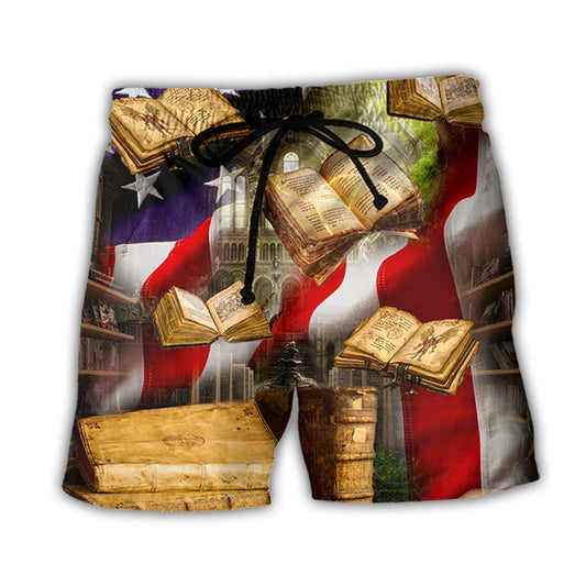 Book Magic Independence Theme – Beach Short