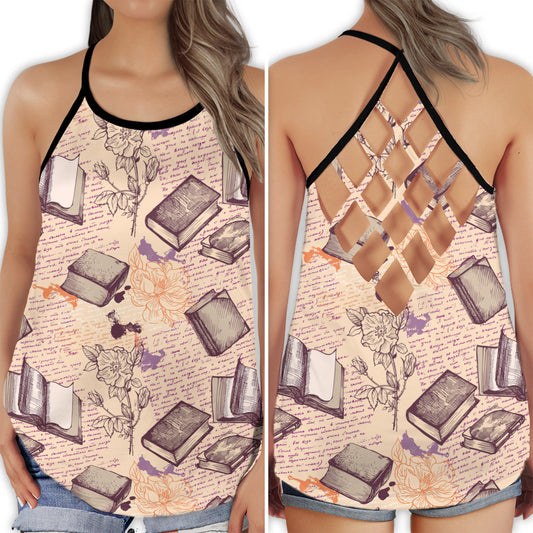 Book Lover Vintage Reading – Hollow Tank Top