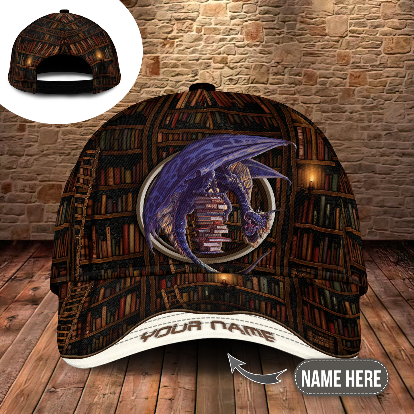 Books Weekend Fully Booked Personalized – Classic Cap