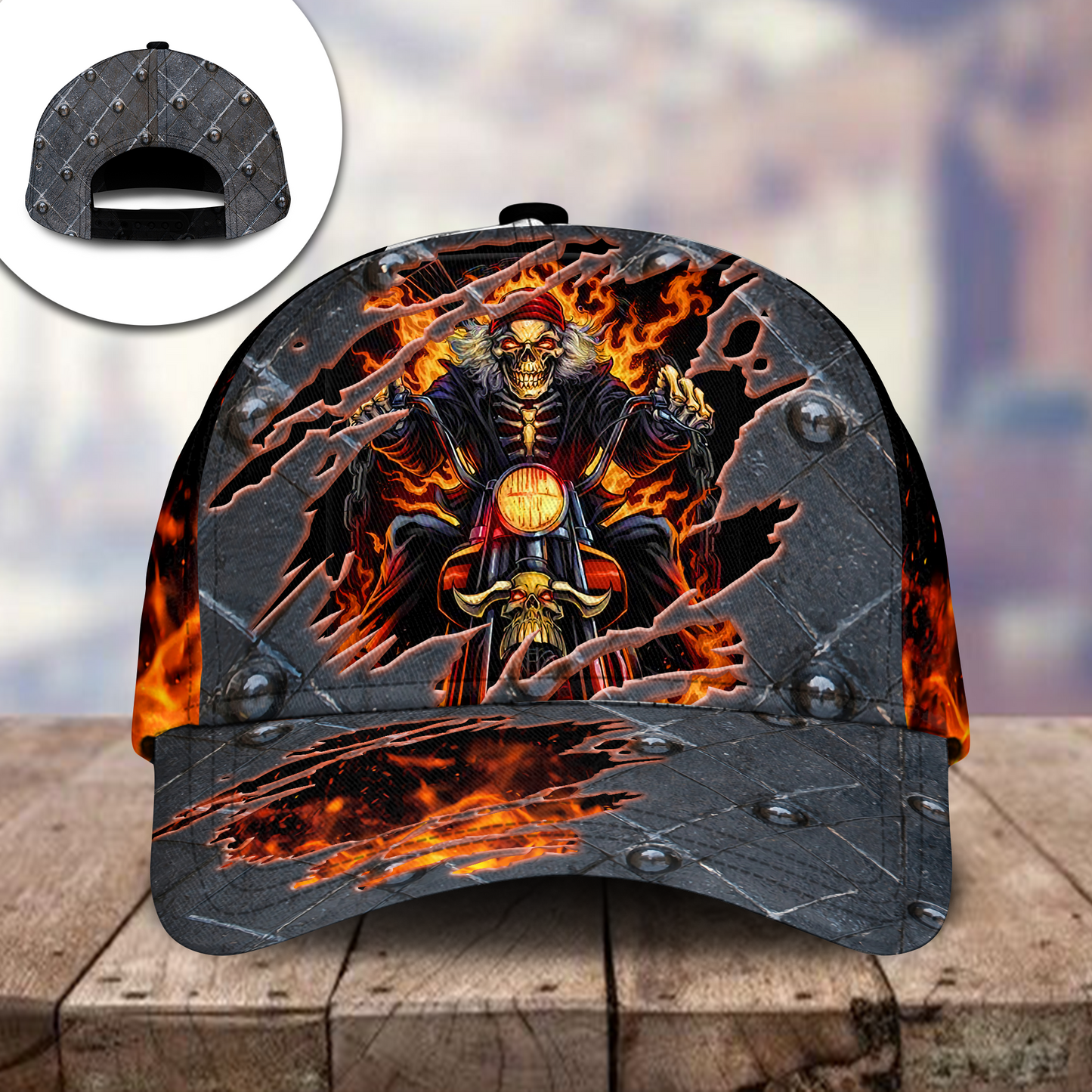 Born To Ride Motorcycle Biker Style – Classic Cap
