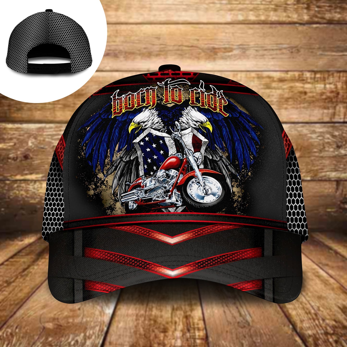 Born To Ride Motorcycle Biker Style – Classic Cap