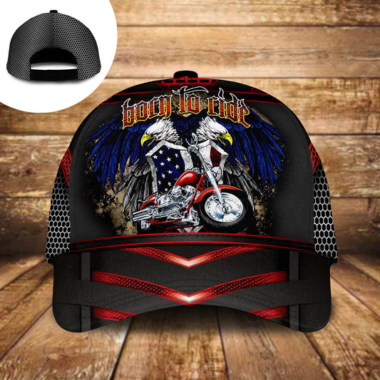 Born To Ride Motorcycle Biker Style – Classic Cap