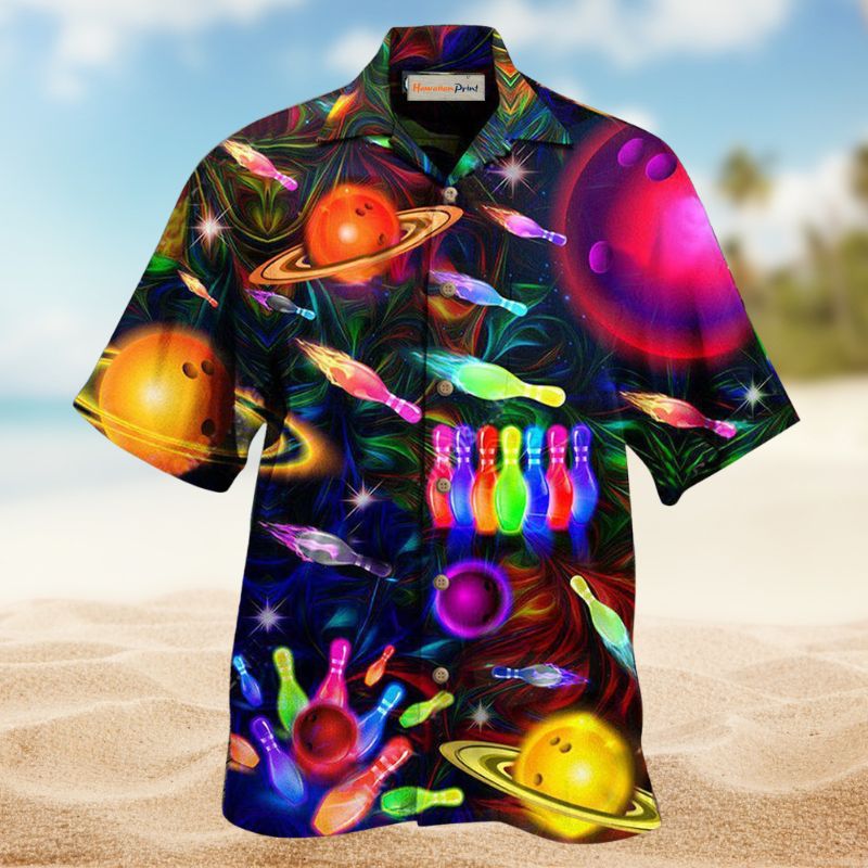 Bowling Space Strike Edition – Hawaiian Shirt