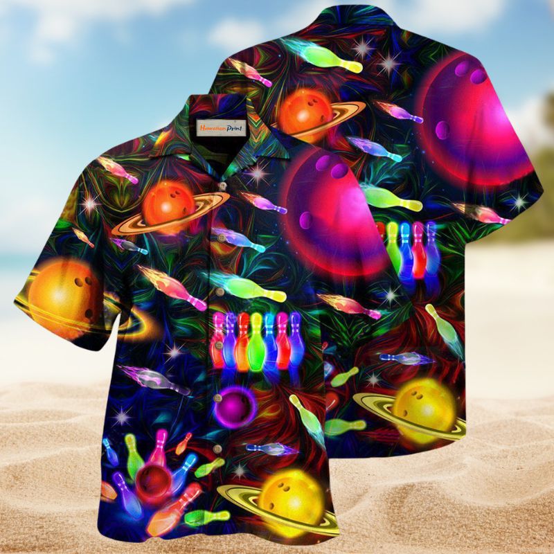 Bowling Space Strike Edition – Hawaiian Shirt