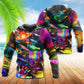 Bowling Space Strike Universe Art – 3D Hoodie