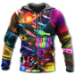 Bowling Space Strike Universe Art – 3D Hoodie