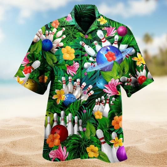 Bowling What Happens At Bowling Stays There Limited Edition – Hawaiian Shirt
