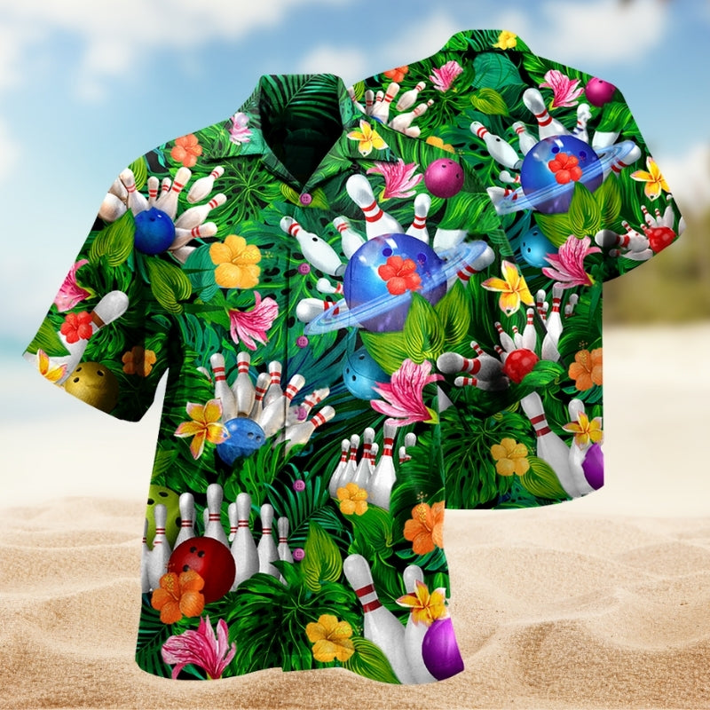 Bowling What Happens At Bowling Stays There Limited Edition – Hawaiian Shirt