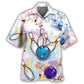 Bowling Pin And Ball Artistic Style – Hawaiian Shirt