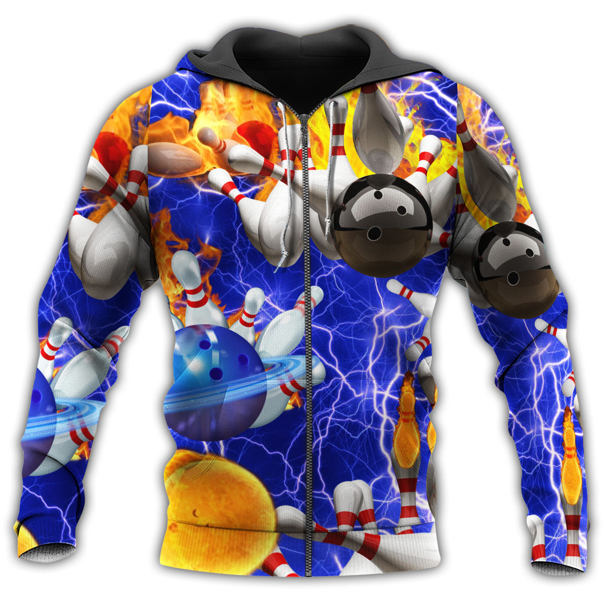 Bowling When Nothing Goes Right - 3D Hoodie2