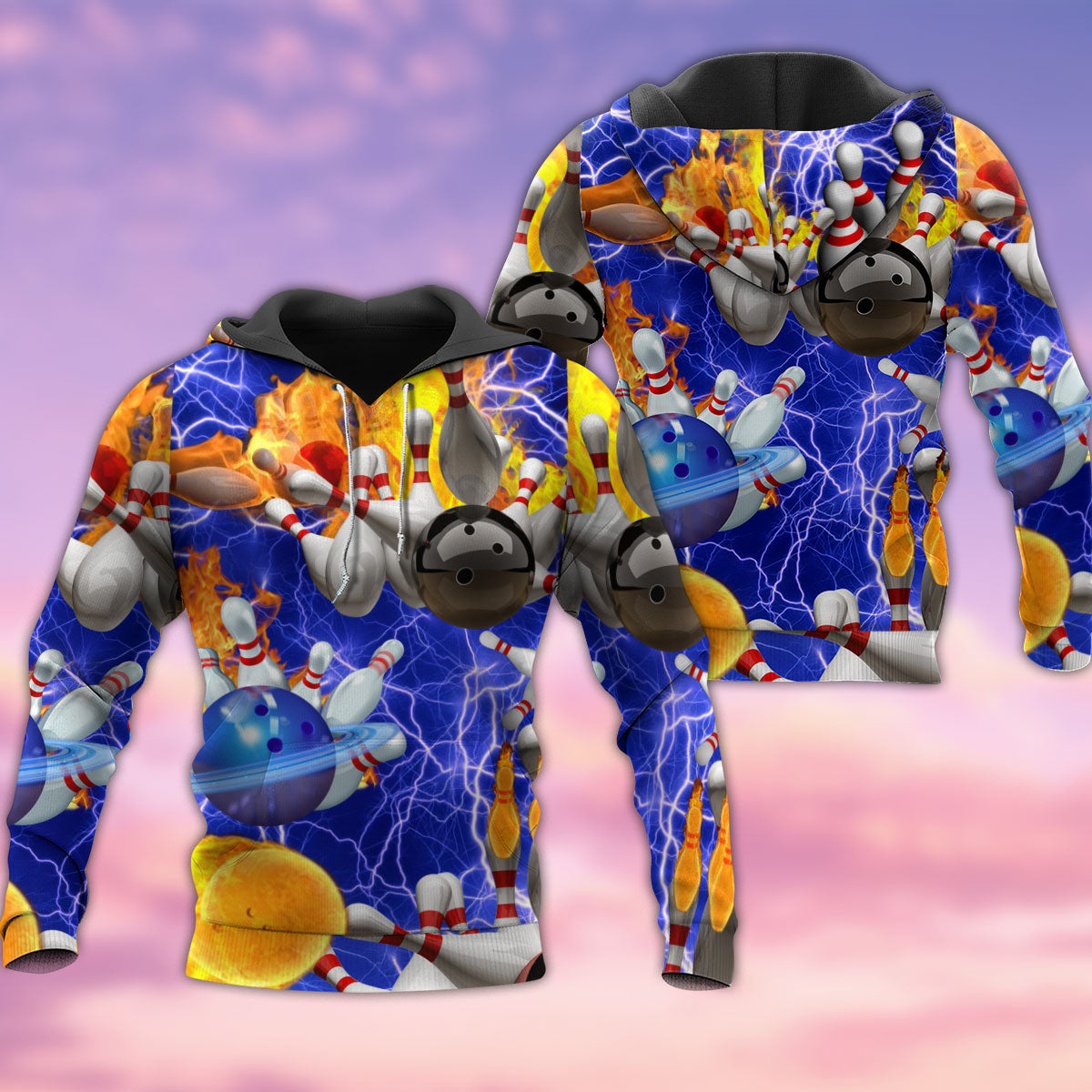 Bowling When Nothing Goes Right - 3D Hoodie3