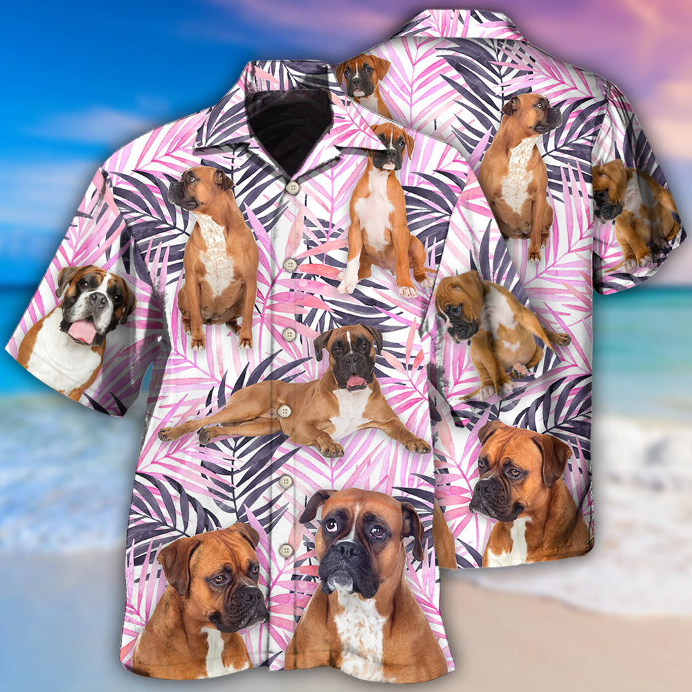 Boxer Tropical Leaf Style – Hawaiian Shirt