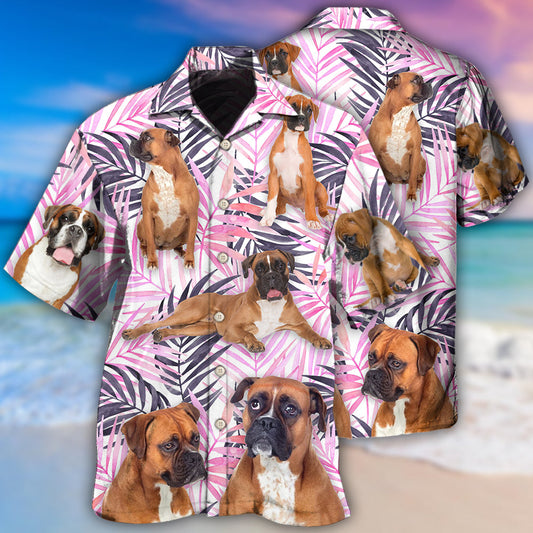 Boxer Tropical Leaf Style – Hawaiian Shirt