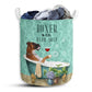 S: 17.72”x13.78” (45x35 cm) Boxer And Bath Soap - Laundry Basket - Owls Matrix LTD