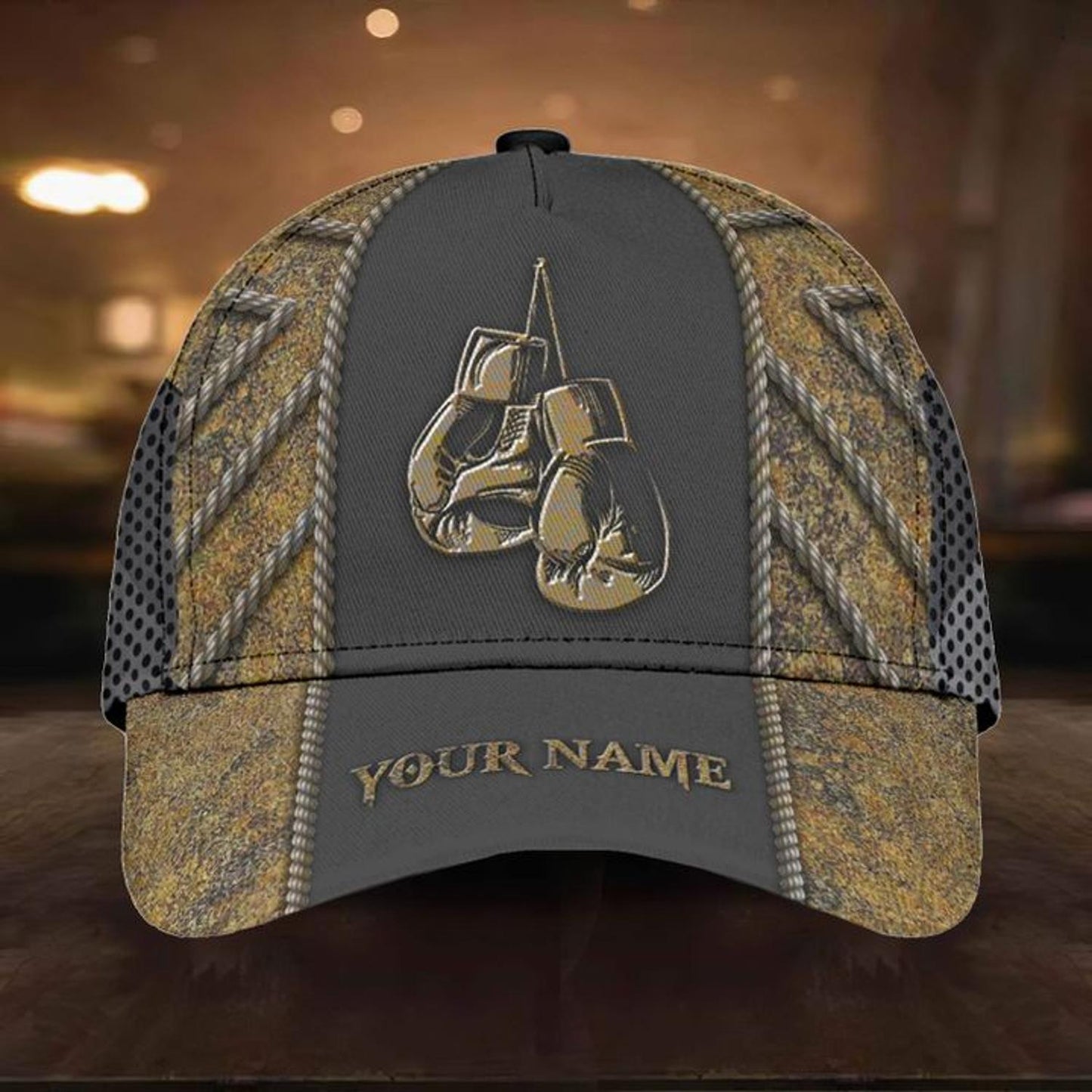 Boxing Be Strong Personalized – Classic Cap