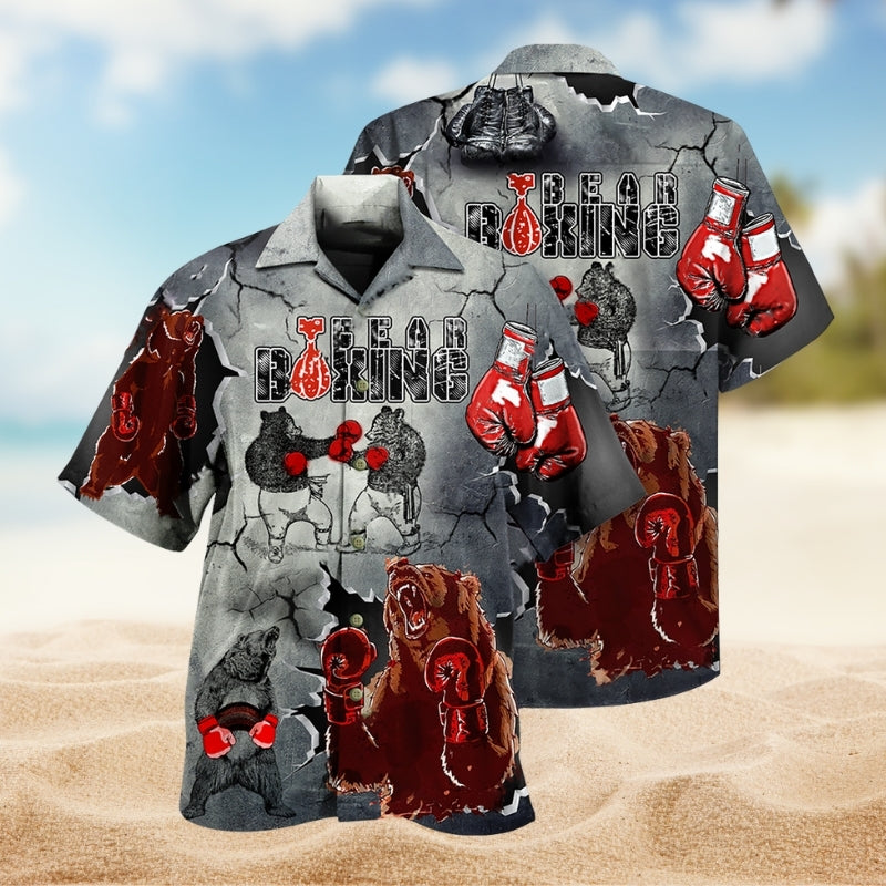 Boxing Bear Love It Limited Edition – Hawaiian Shirt
